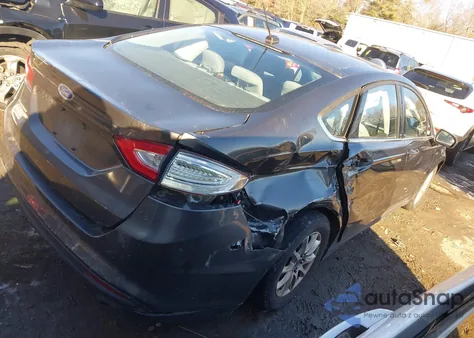 2015 Ford Fusion S from USA, damaged, VIN 1FA6P0G74F5130289